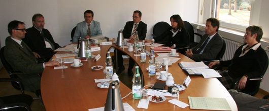 Arbeitsgruppe während des Erfahrungsaustausches am 01.12.2011 zwischen dem ORH und dem BKPV Arbeitsgruppe während des Erfahrungsaustausches am 01.12.2011 zwischen dem ORH und dem BKPV
